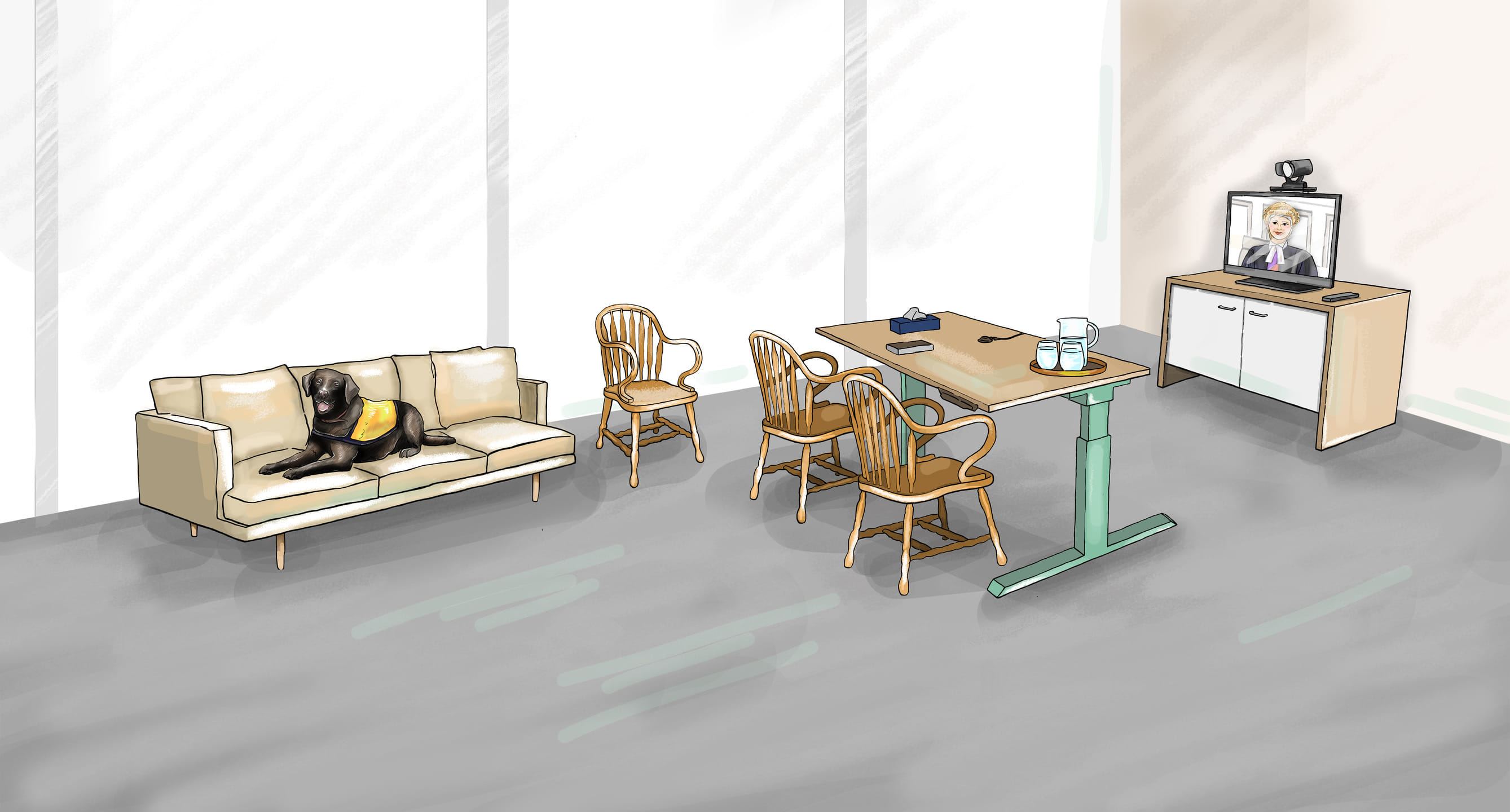 Remote Witness Room